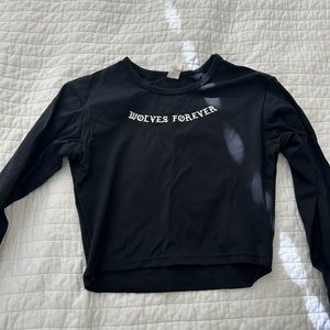 Darc sport limited edition long sleeve crop top